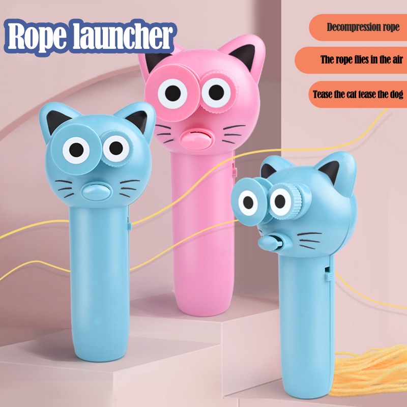 Bộ cánh quạt điện tử đồ chơi sáng tạo cho bé Zipstring Rope Launcher