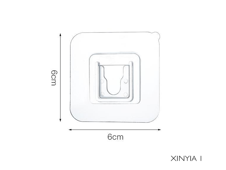 Móc Treo Đồ Dán Tường Bằng Nhựa Chống Thấm Nước Cho Nhà Bếp / Phòng Tắm Xy1