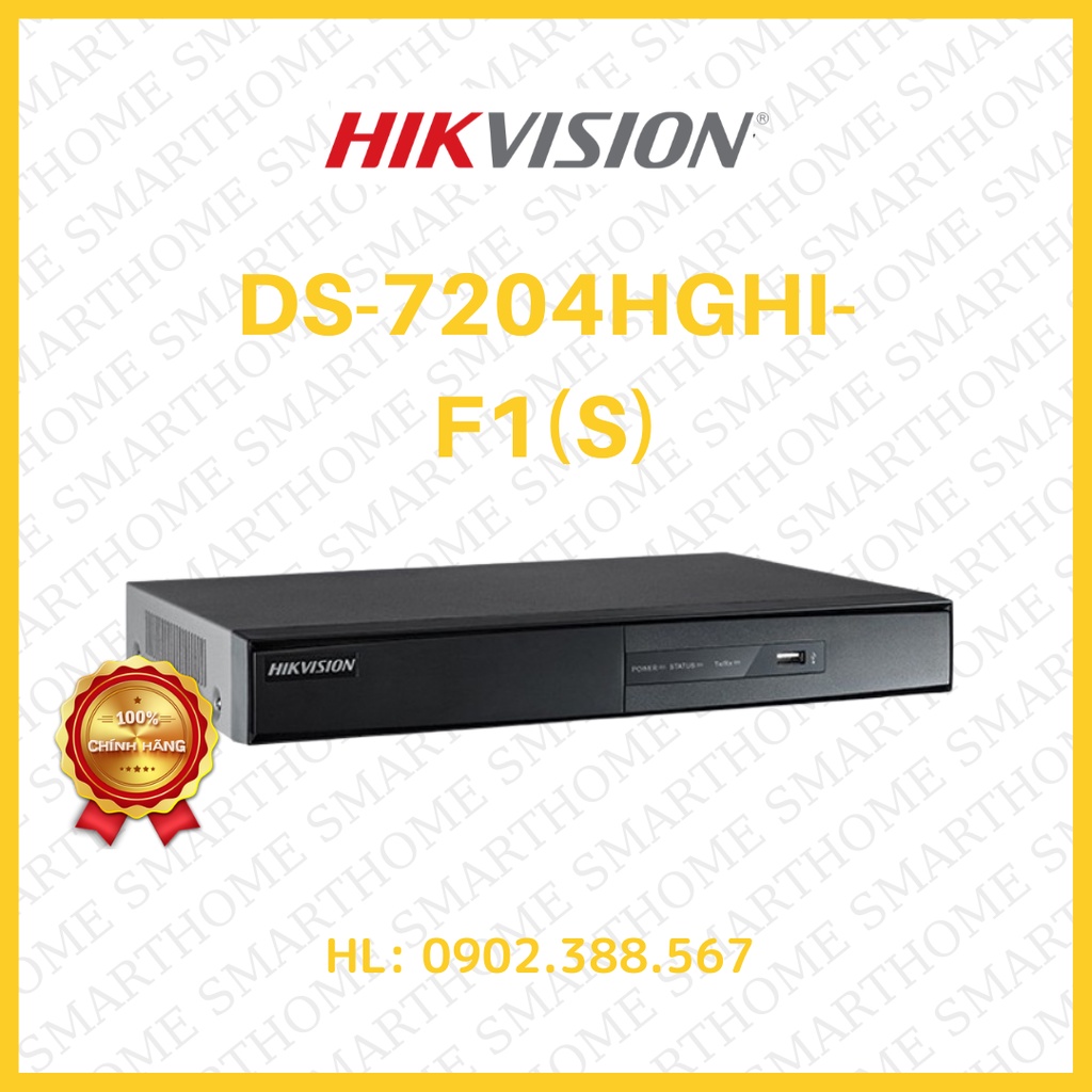 đầu Ghi Hinh Hd Tvi 4 Kenh đến 32 Kenh Turbo 3 0 Hikvision Ds 74hghi F1 S Ds 78hghi F1 N S Ds 7116hgi F1 N Shopee Việt Nam