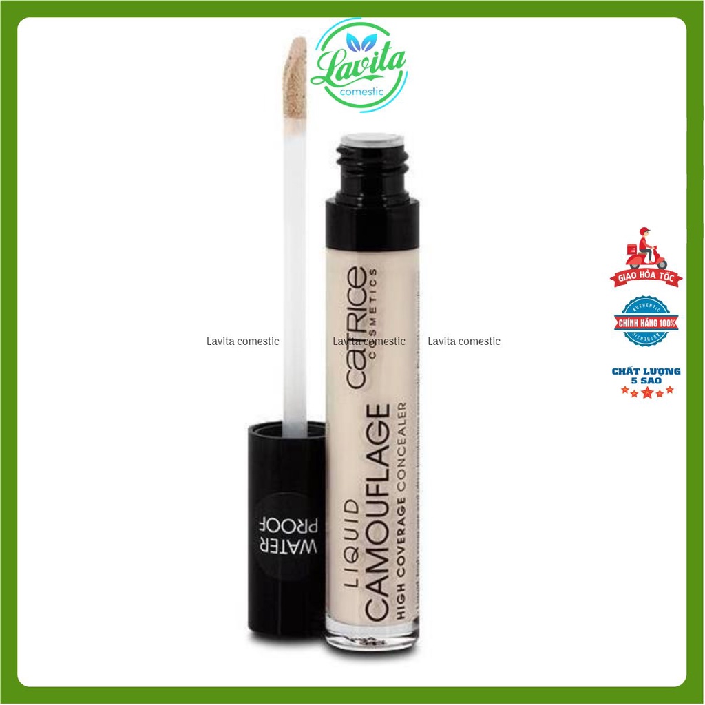 [Tuýp] Kem Che Khuyết Điểm Dạng Lỏng Camouflage Concealer Liquid Water Proof