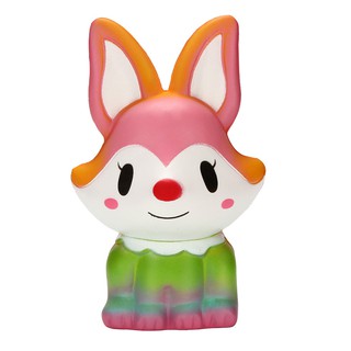 Adorable Galaxy Fox Charm Super Slow Rising Squeeze Pressure Stress Reliever Toy