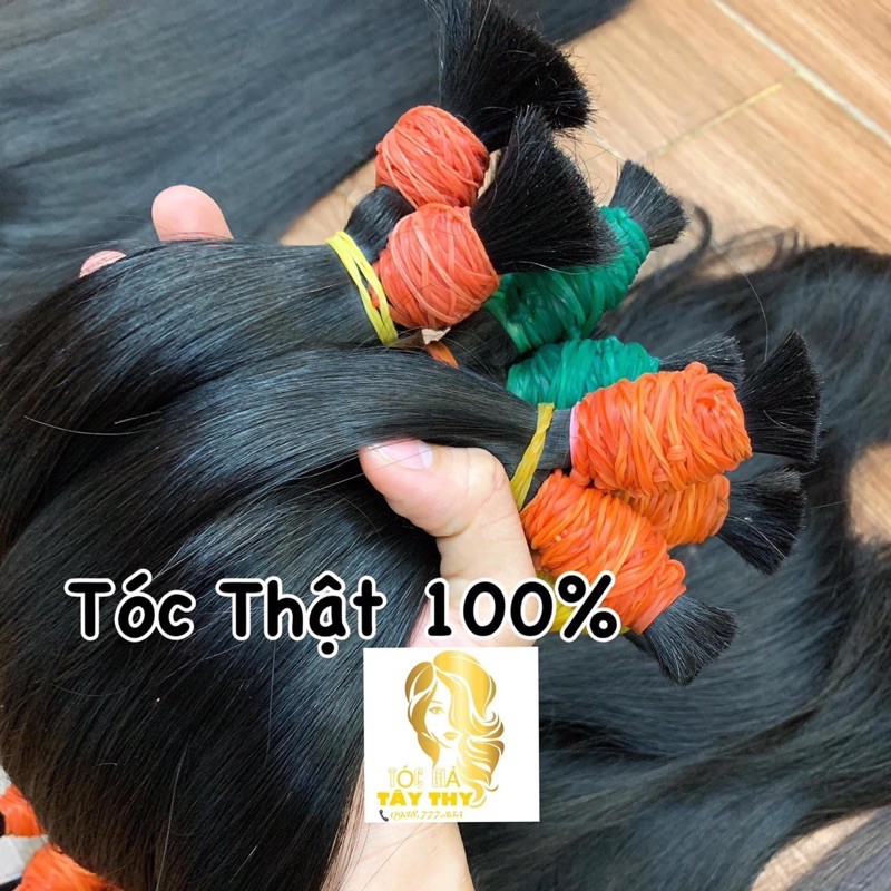 [Mã SKAMLTSM9 giảm 10% đơn 99K] Tóc nối tóc thật 100% bán theo bó