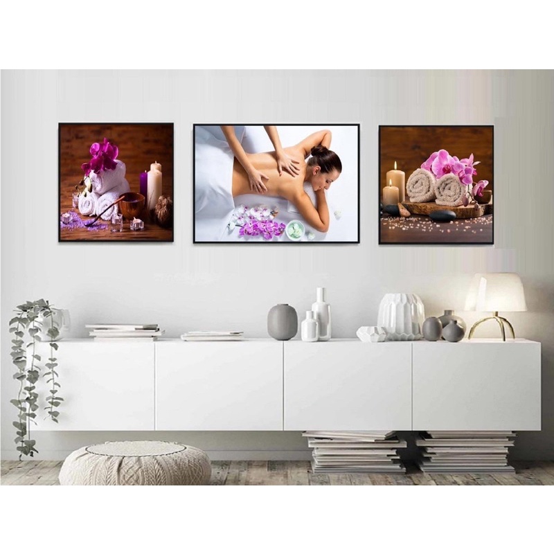 TRANH FOMEX 5MM DÁN TƯỜNG TRANG TRÍ SPA (40x60x3)