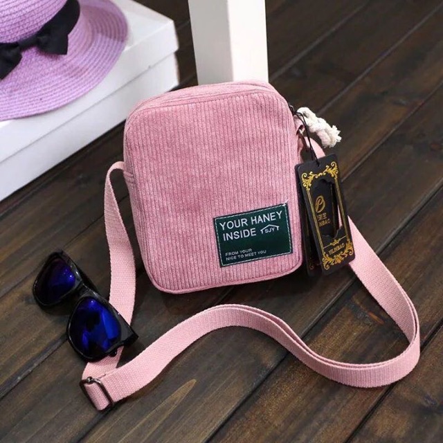 [Mã FAMAYWA2 giảm 10k đơn từ 50k] Túi vải nhung siêu xinh | BigBuy360 - bigbuy360.vn