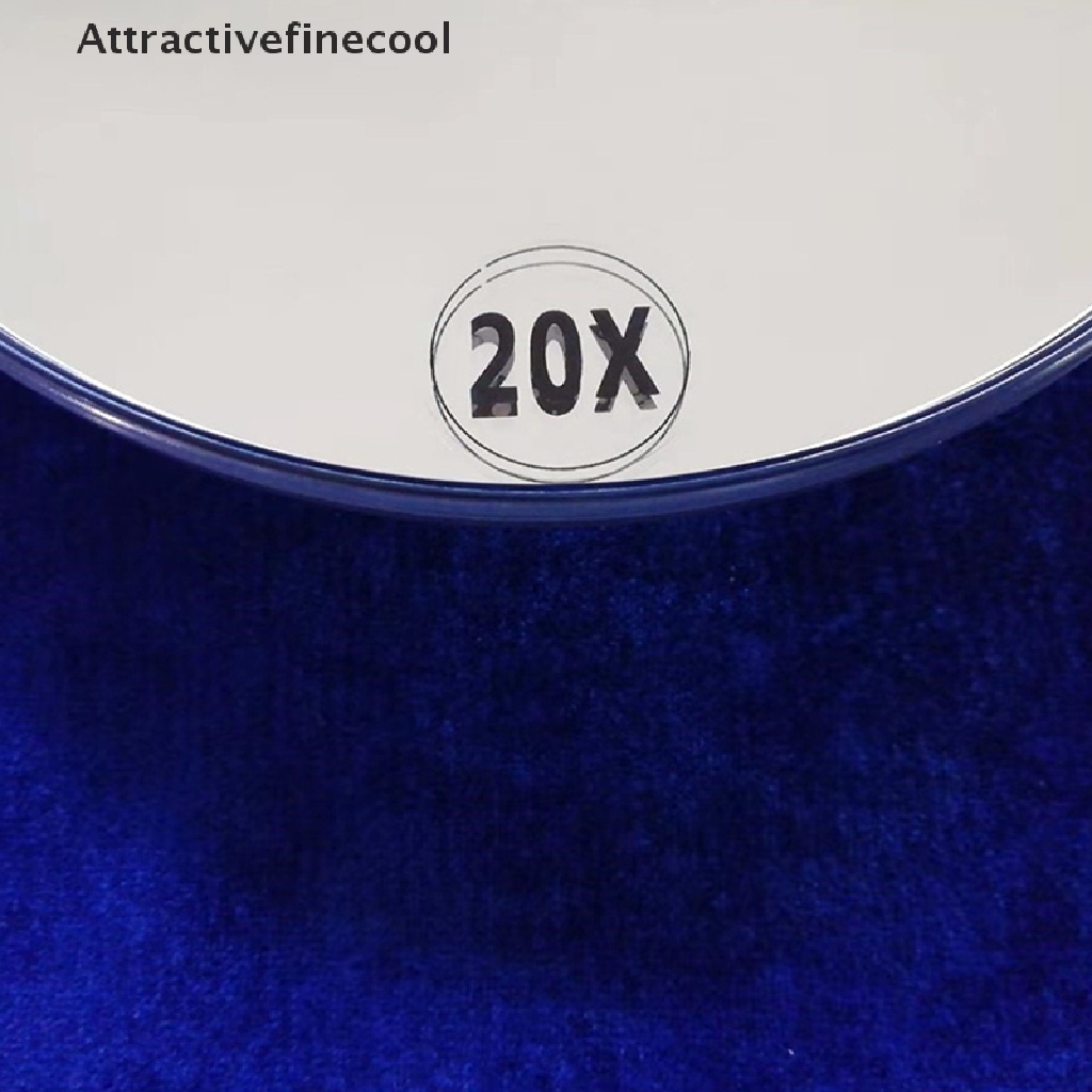 [Hàng mới về] Gương trang điểm phóng đại 20X với 3 giác hút