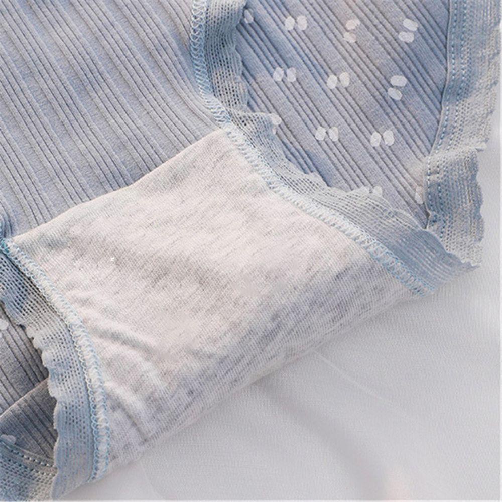 Quần Lót Cotton Lưng Vừa Họa Tiết Hoa Thời Trang Cho Nữ