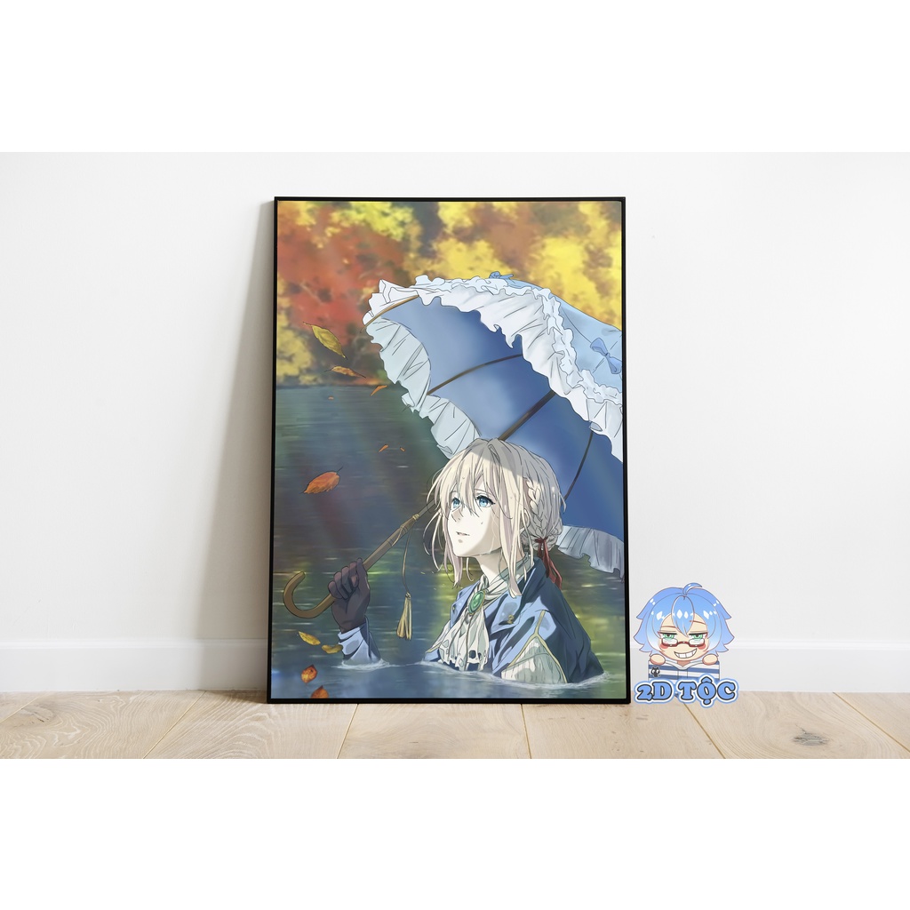 ẢNH POSTER A3 DÁN TƯỜNG CAO CẤP ANIME VIOLET EVERGARDEN (6) BY 2D TỘC SHOP