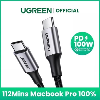 Cáp Sạc UGREEN Type-C to Type-C PD 100W Sạc Nhanh