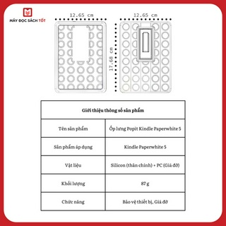 Ốp lưng PopIt dành cho Kindle Paperwhite 5
