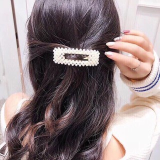 Combo 2 kẹp tóc mái hot trend đính hạt