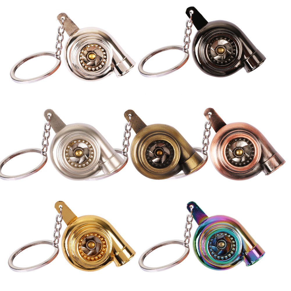 Hd Turbo Keychain Sound Sáo Keyring Chain Turbine Ring Fashion