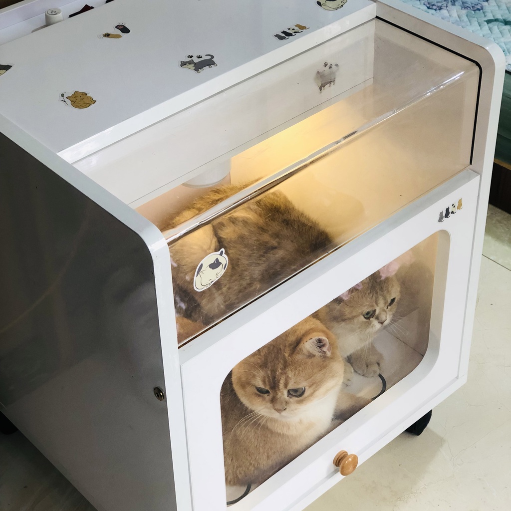 Lồng sấy mèo tự động ,Máy sấy mèo, Lồng sấy chó