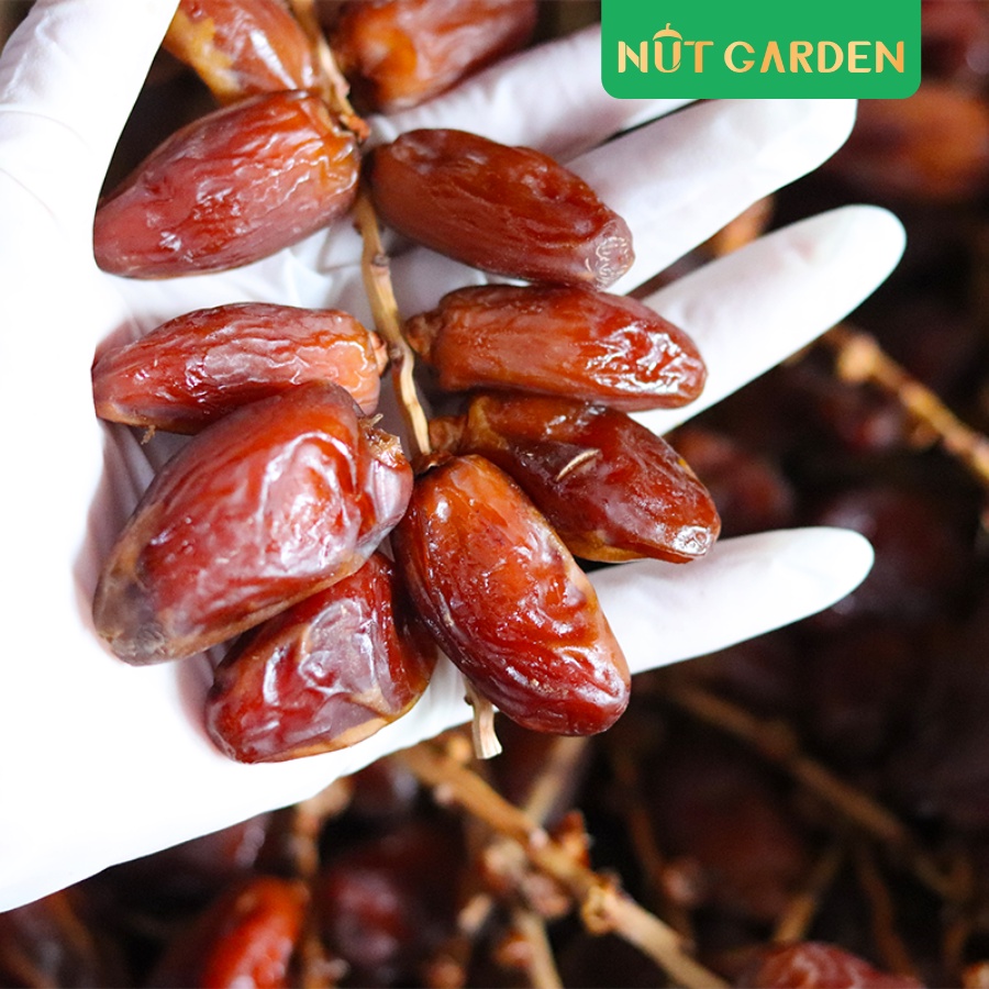 Chà Là Sấy Khô Nguyên Cành Nut Garden Quả Chà Là Hữu Cơ Nhập Khẩu Tunisia 500g