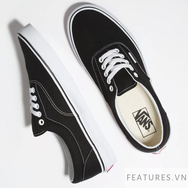 [HÀNG CHÍNH HÃNG] Giày Sneaker Unisex Vans Era Black White