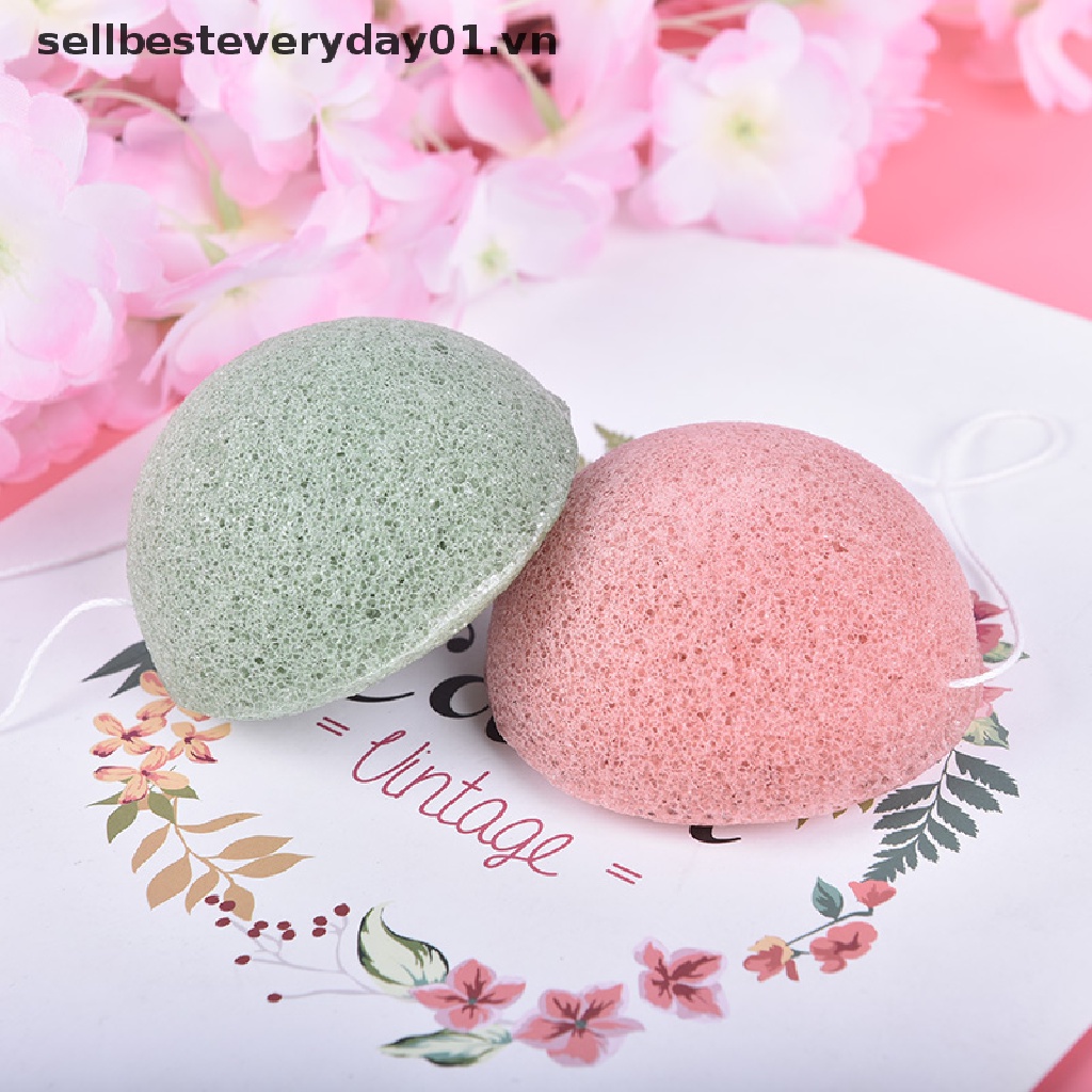 Bông Mút Konjac Rửa Mặt Konjac Tự Nhiên