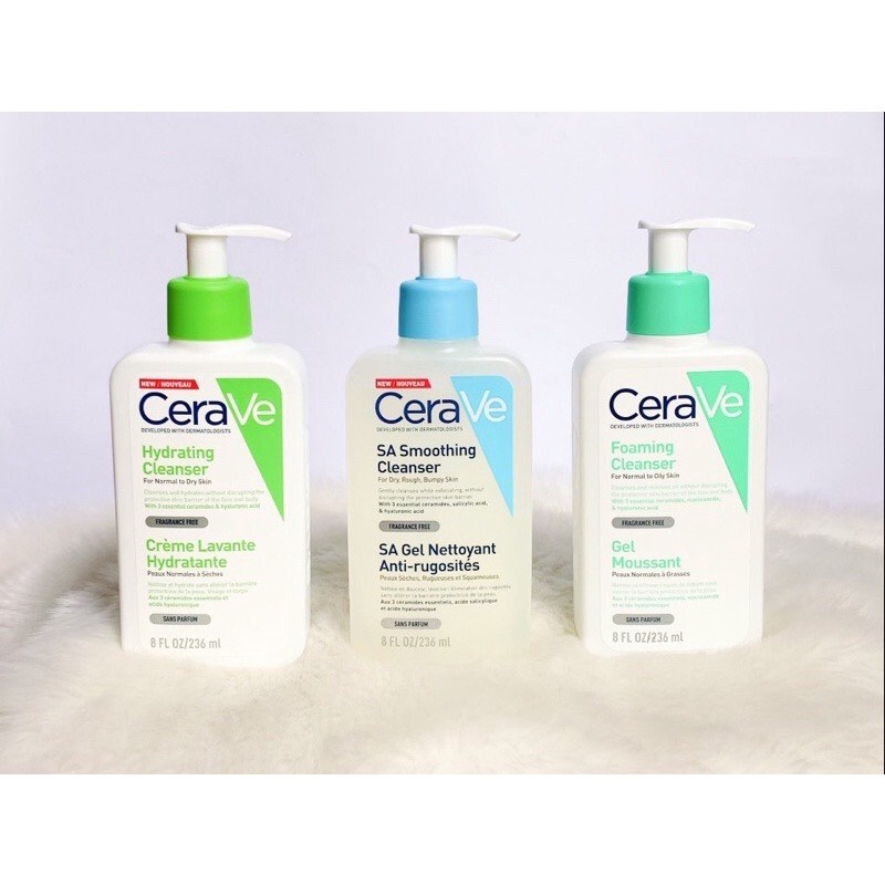 Sữa Rửa Mặt Cerave bản Pháp 236ml