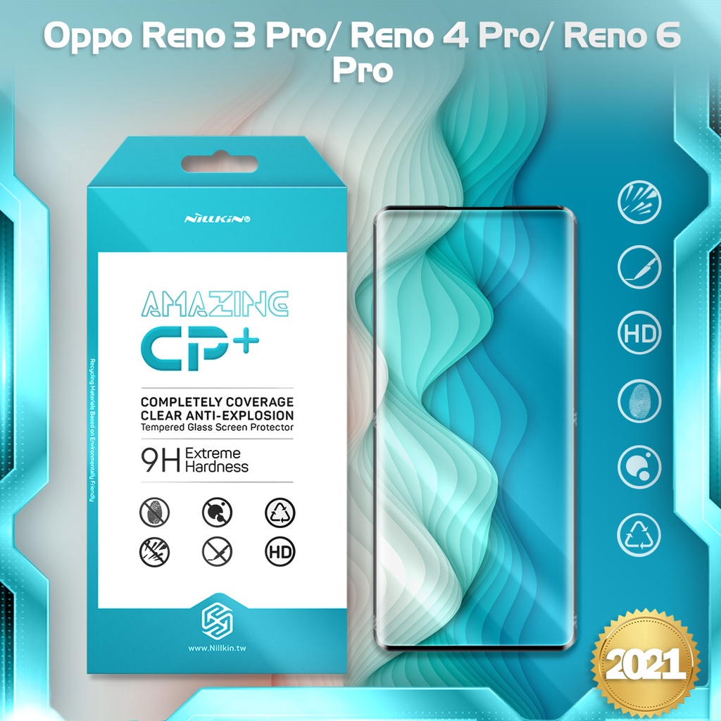 Kính cường lực Nillkin.tw mẫu 2021 cho Oppo Reno 3 Pro/Reno 4 Pro/Reno 6 Pro/Reno 5 Pro/Reno 9/Reno 9 Pro/A1 Pro