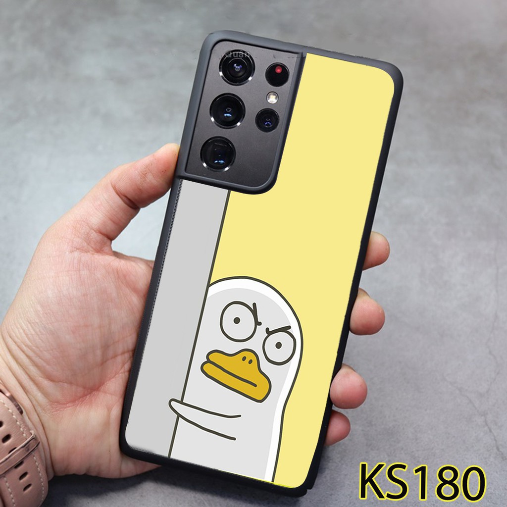 Ốp Samsung S21 - S21 FE -  S21 PLUS - S21 Ultra - Ốp lưng Samsung in hình chú vịt  siêu đẹp, độc, lạ