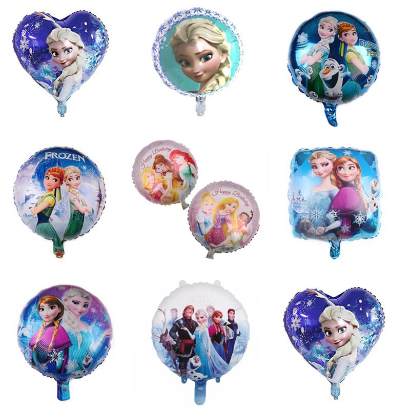 Bong Bóng Tròn 18 Inch In Hình Công Chúa Disney Xinh Xắn Dùng Để Trang Trí Tiệc Sinh Nhật Của Bé