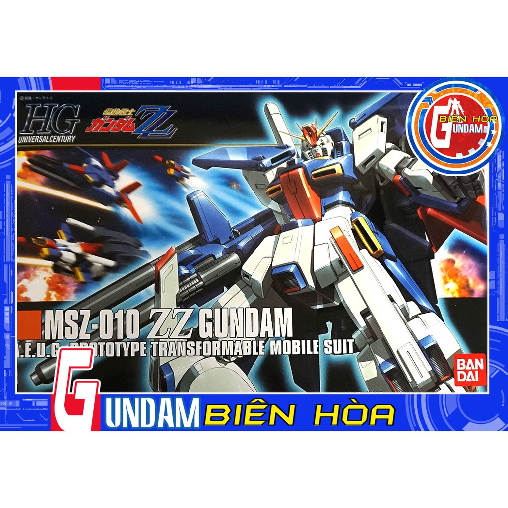 Bộ đồ chơi lắp ráp mô hình MSZ-010 ZZ Gundam
