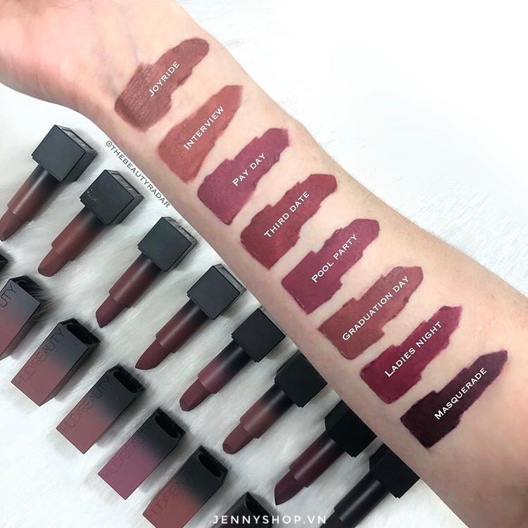 SON THỎI HUDA BEAUTY POWER BULLET MATTE LIPSTICK