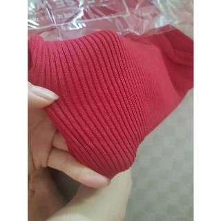 Váy len body ảnh thật