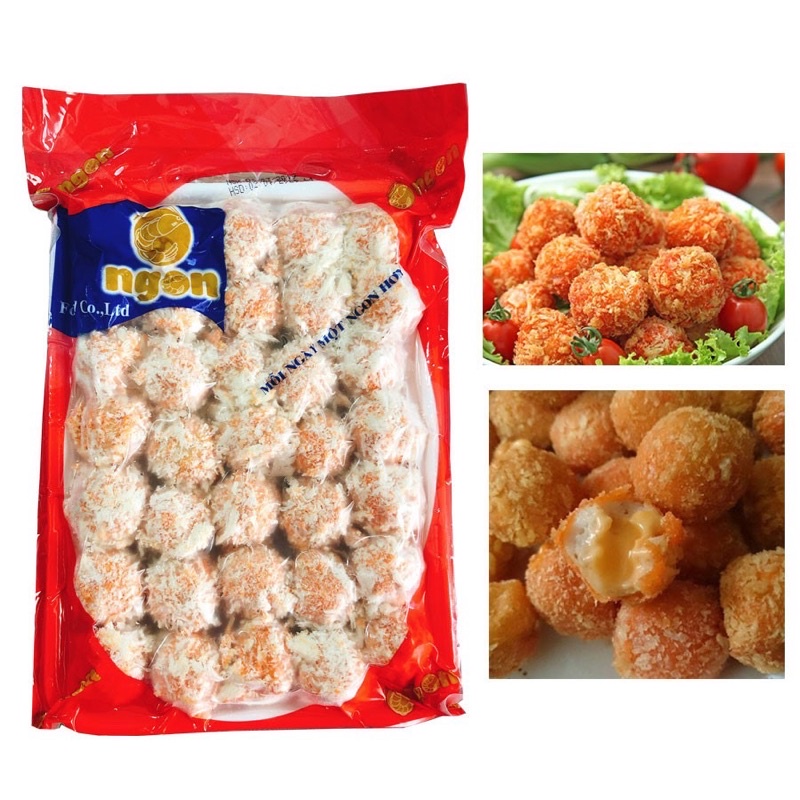 Viên hải sản tẩm bột sốt Mayonnaise Ô - NGON