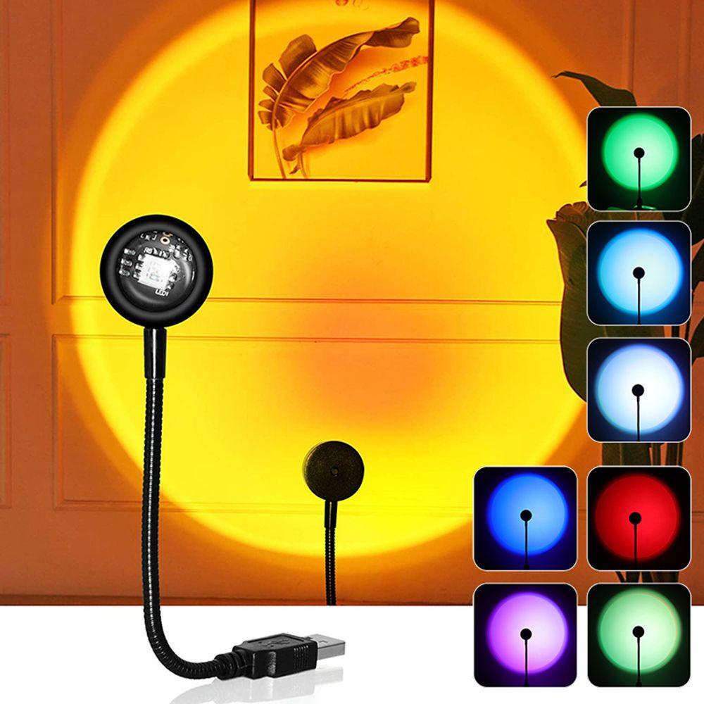 Đèn Ngủ Mini 14 Chế Độ Hình Hoàng Hôn TAYLOR1 Độc Đáo Trang Trí Nhà Cửa / Quán Cà Phê