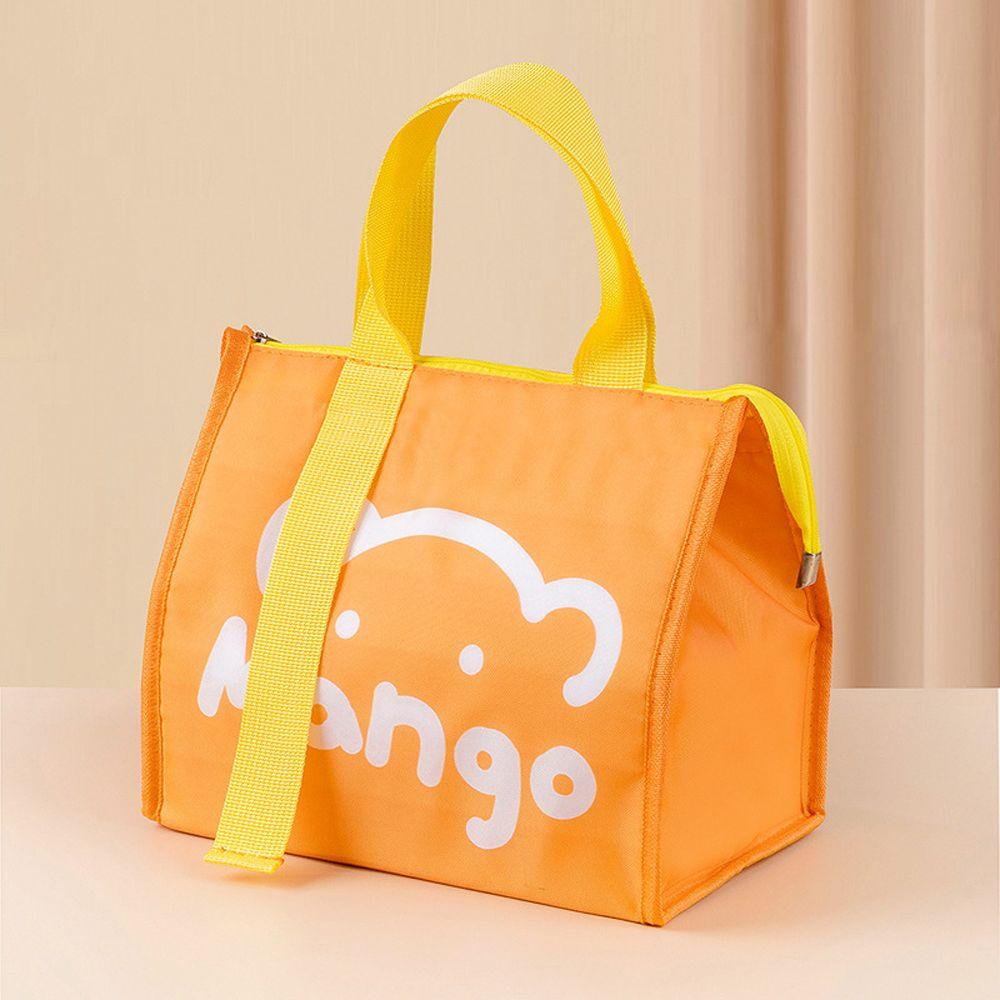 Túi Đựng Hộp Cơm Trưa Di Động Bằng Lá Nhôm Sức Chứa Lớn Họa Tiết Hoạt Hình Cách Nhiệt Tiện Dụng Cho Bé