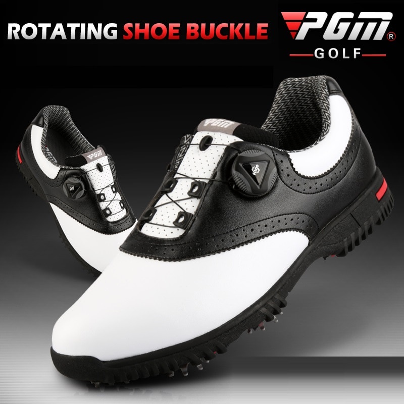 Giày Thể Thao Đánh Golf PGM Chống Trượt Chống Thấm Nước Phong Cách Doanh Nhân Cho Nam XZ130