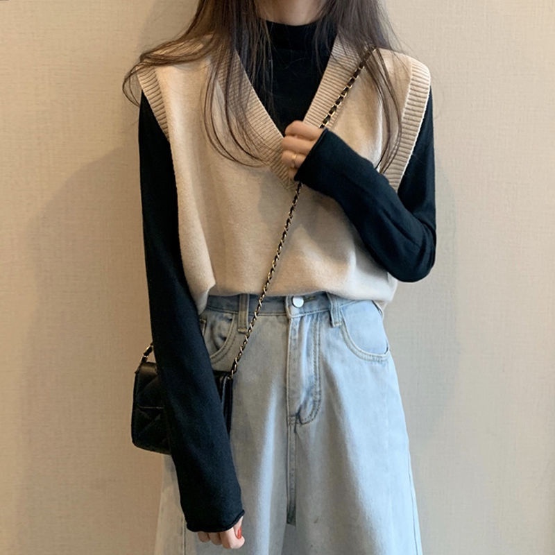 Áo khoác cardigan dệt kim dáng rộng phối lông mềm thời trang mùa đông cho nữ