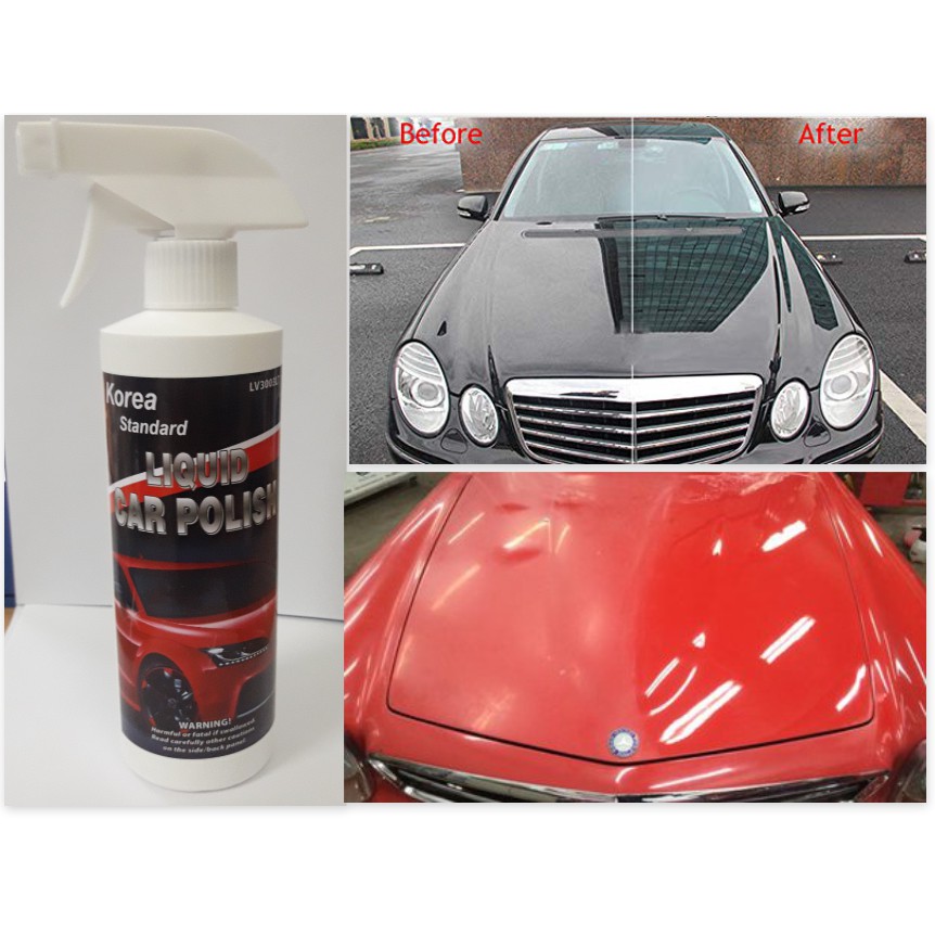 Dung Dịch Xịt dưỡng bóng sơn xe ô tô Focar 500ml