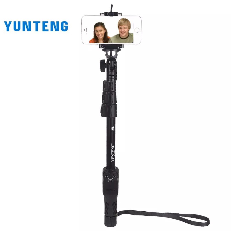 Gậy chụp ảnh selfie Yunteng YT1288 bluetooth Chính Hãng