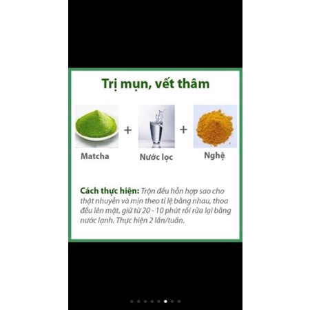 100g bột trà xanh đắp mặt nguyên chất, làm đẹp an toàn | BigBuy360 - bigbuy360.vn