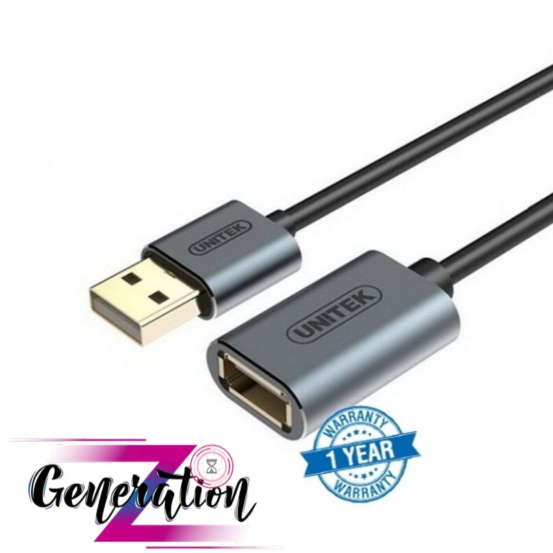 Cáp USB Nối Dài 2.0 Unitek - Hàng Chính Hãng