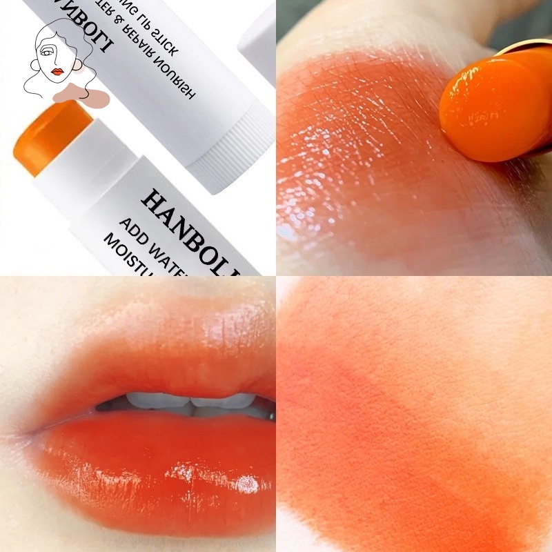 Son Tint Dưỡng Ẩm Chống Khô Môi Chống Thấm Nước Lâu Trôi Không Phai Màu Có Thể Thay Đổi Màu Sắc Theo Nhiệt Độ