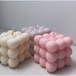 nến thơm không khói  bubble candle