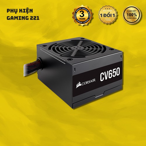 Nguồn Corsair CV650 650W 80 Plus Bronze - Hàng Chính Hãng