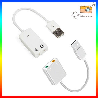 Card Âm Thanh Usb 2.0 7.1 Kênh Chuyên Dụng