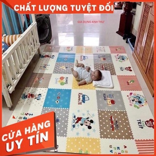 Siêu sale -   Thảm xốp XPE siêu dễ thương cho bé chơi 1.8 x 2 m êm đỡ u đầu . Hàng hot.