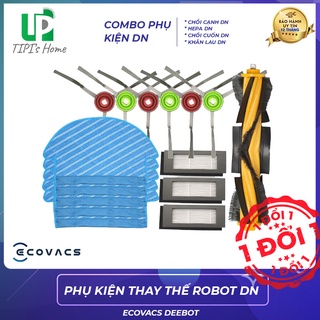 Set combo phụ kiện thay thế robot hút bụi ecovacs deebot dn55/dn520/dn56/dj35/dj36....-tipihome