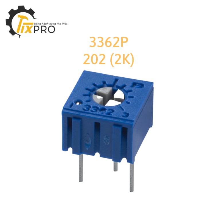 Biến trở vuông 3362P-202 (2K).