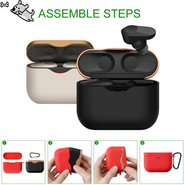 1.5mm Thickness Silicone Case Earphone Protective Cover Headset Carer for Sony WF-1000XM3