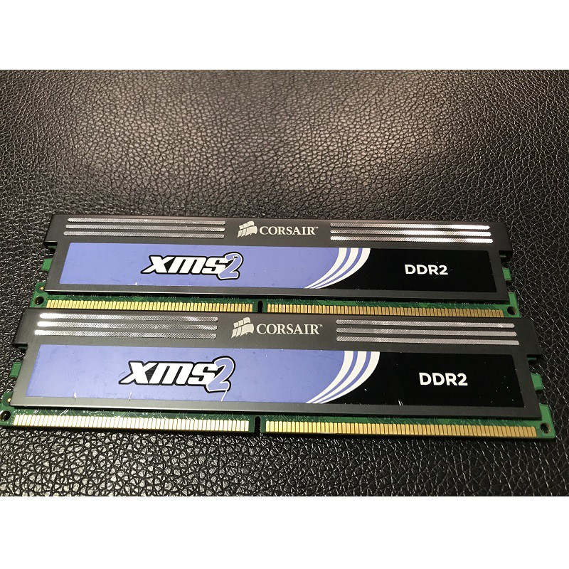 Ram PC DDR2 (PC2) 2Gb bus 800 - 6400U, chính hãng Corsair XMS2, bảo hành 12 tháng