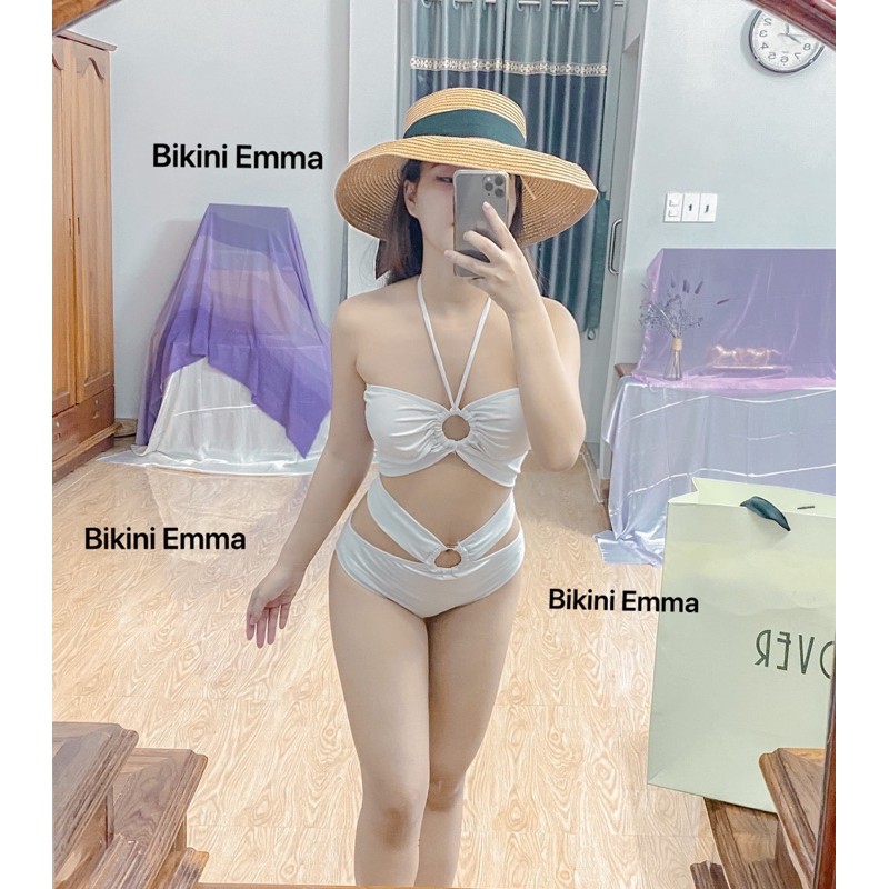 [Mã FAGREEN245 giảm tới 30K đơn 99K] Bikini khoen trắng (hình thật) | BigBuy360 - bigbuy360.vn