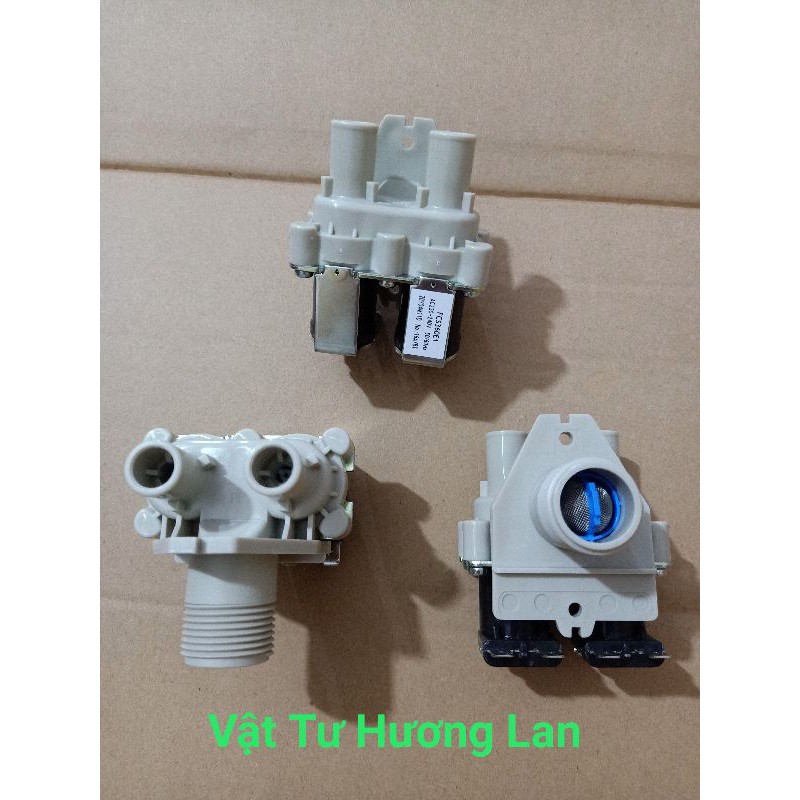 Van cấp nước đôi máy giặt SANYO, van điện từ mg đa năng 2 cổng