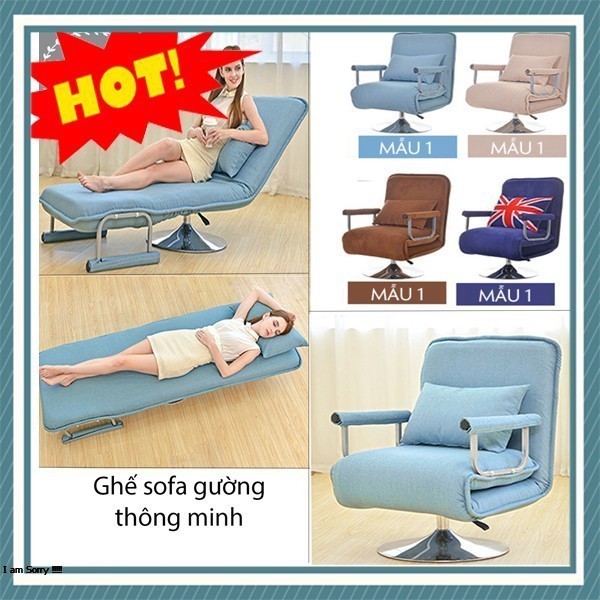 GHẾ VĂN PHÒNG,GHẾ SOFA GIƯỜNG,GHẾ THƯ GIÃN ( TÍCH HỢP TÍNH NĂNG VỪA LÀ GHẾ VỪA LÀ GƯỜNG) M007 | BigBuy360 - bigbuy360.vn