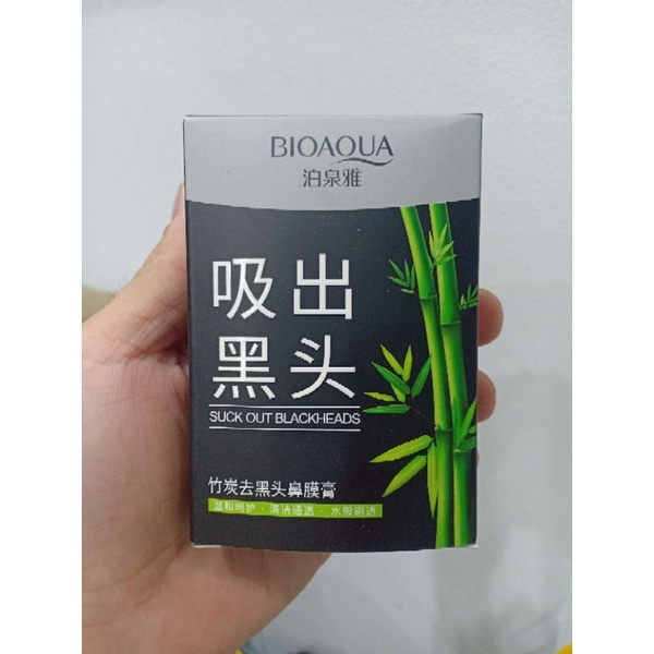 Hộp 10 gói lột mụn đầu đen Bioaqua 60g