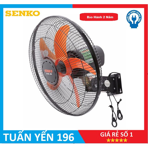 [Mã ELMS5 giảm 7% đơn 300K] Quạt treo tường 2 dây SENKO TC16 bảo hành 24 tháng chính hãng | BigBuy360 - bigbuy360.vn