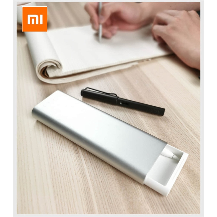 Hộp Đựng Bút Xiaomi Miiiw Bằng Hợp Kim Nhôm Kèm Công Tắc Tiện Dụng Cho Trường Học / Văn Phòng